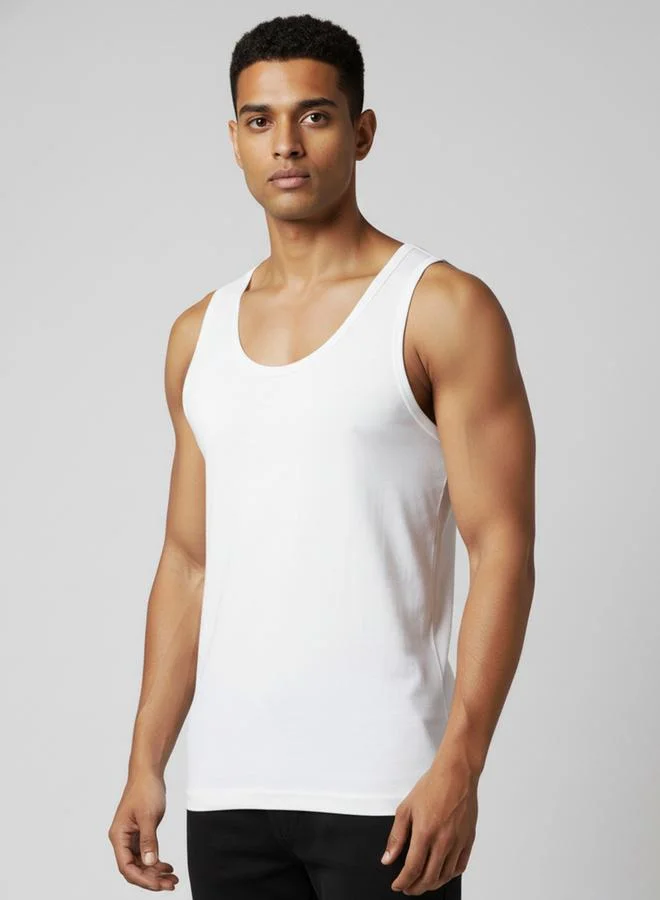 Clans&Hans Pack of 3 - Men Pure Cotton Vest